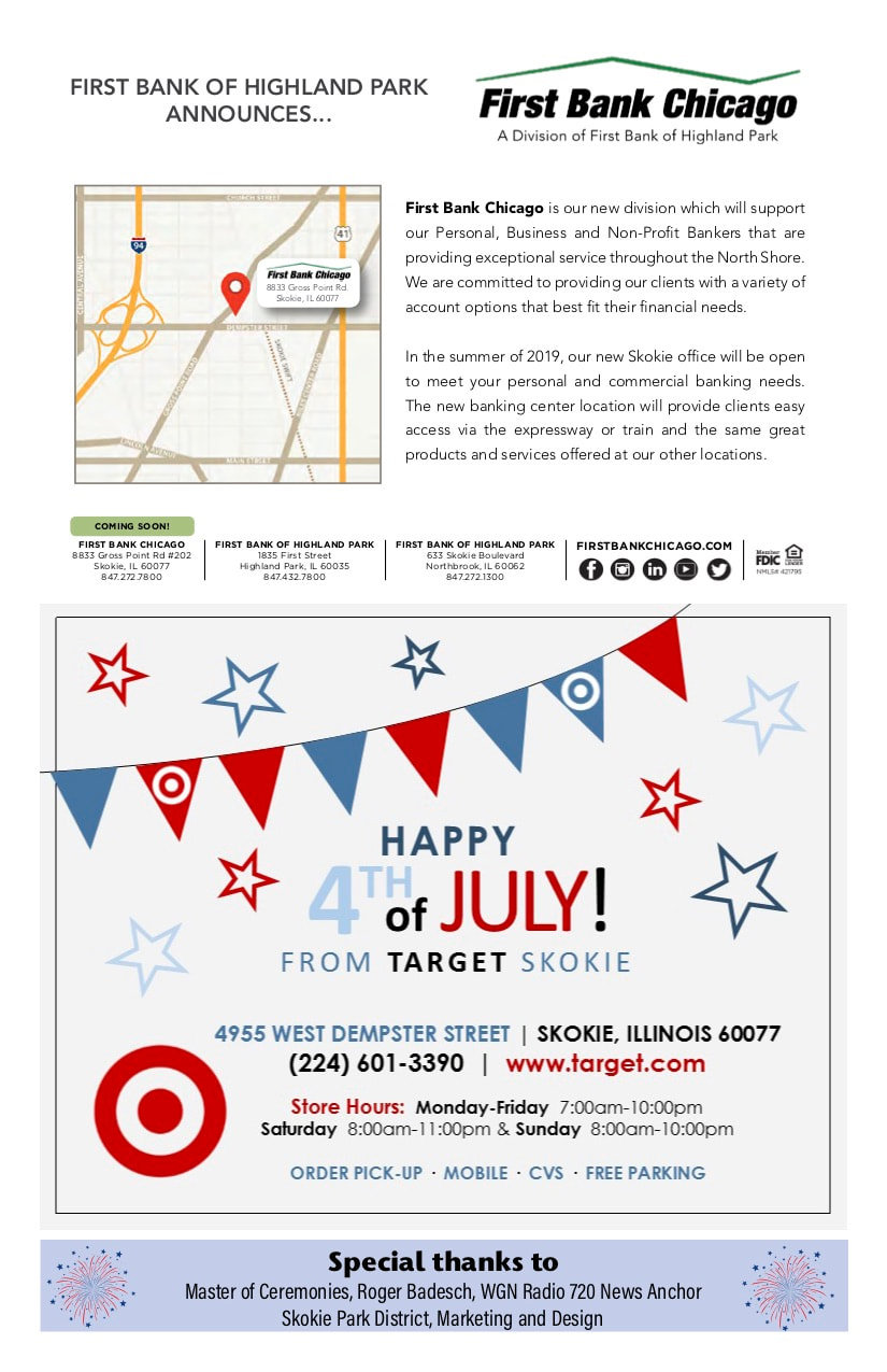 july 4th parade skokie
